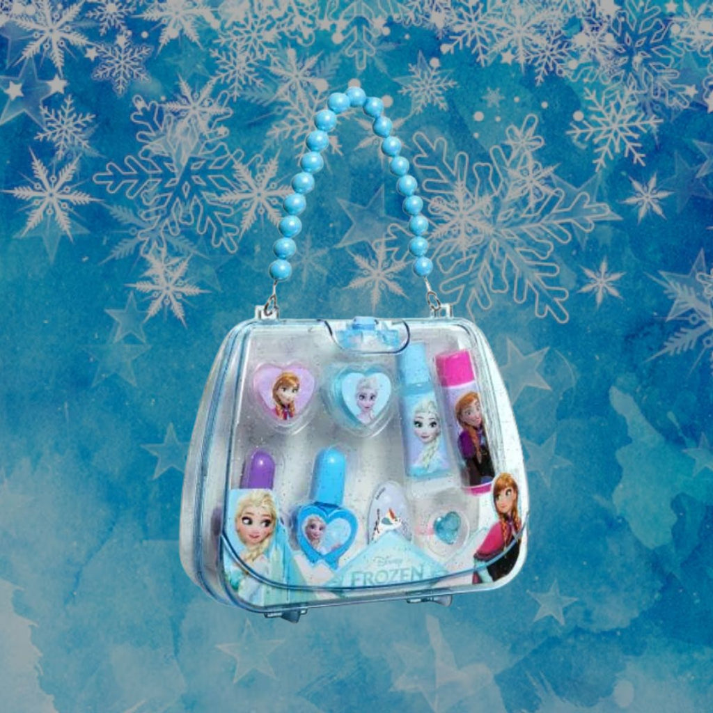DISNEY FROZEN COMPACT MAKEUP BAG - Beauty Case con Trucchi Bambina Elsa & Anna