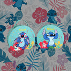 DISNEY STITCH ROUND BEAUTY CASE MAKE-UP BAMBINA - Beauty Case Rotondo Disney Lilo & Stitch - Liquidò