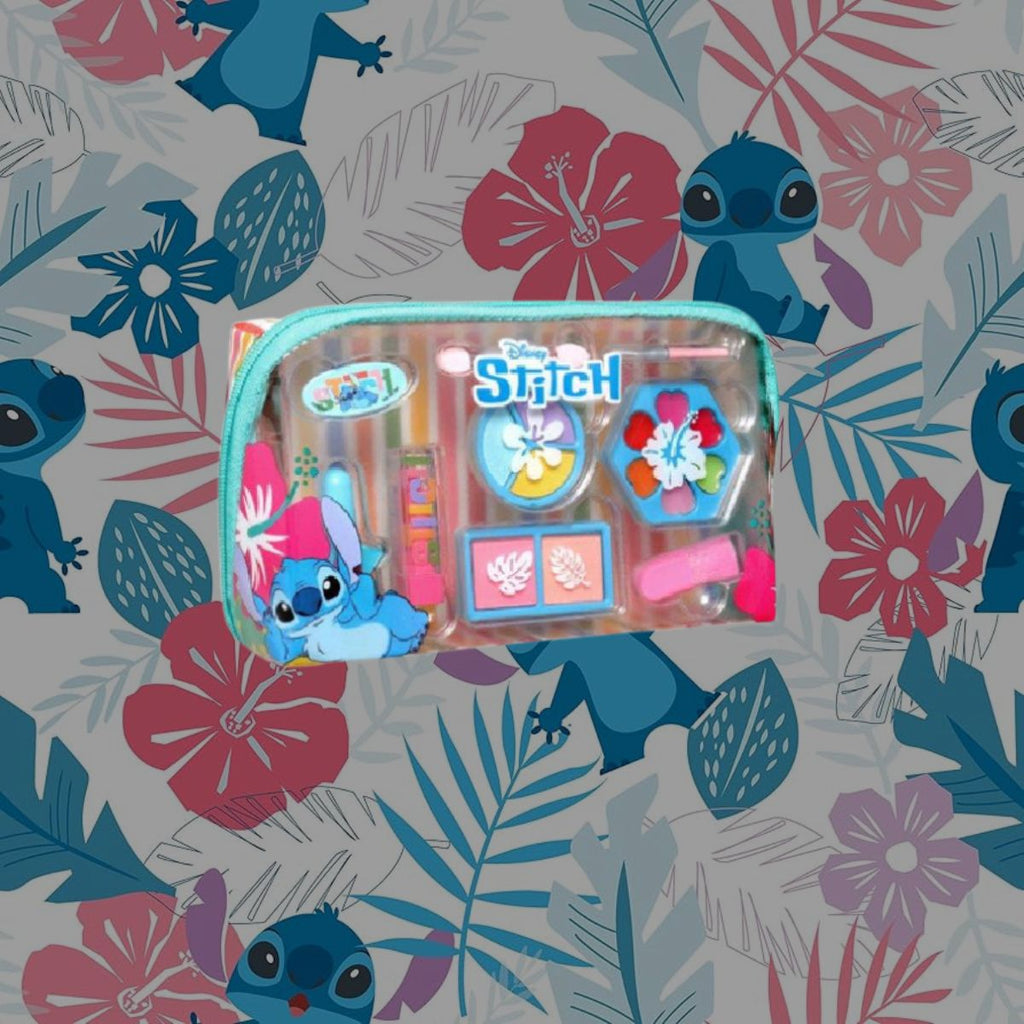 DISNEY STITCH BEAUTY CASE & SET TRUCCHI BIMBA - Trousse Make-Up - Liquidò