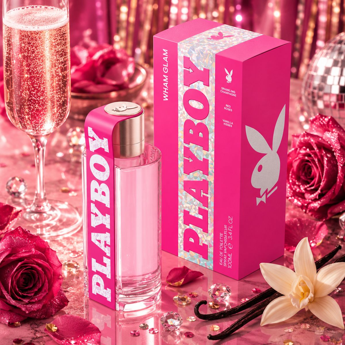 Playboy - EDT 40ML Profumo donna WHAM GLAM+OMAGGIO
