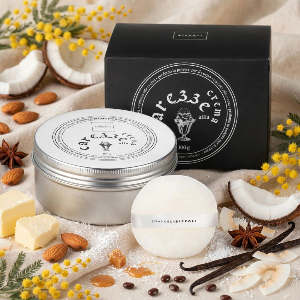 EMANUELA BIFFOLI | CAREZZE ALLA CREMA - Profumo in Polvere 100g - Liquidò