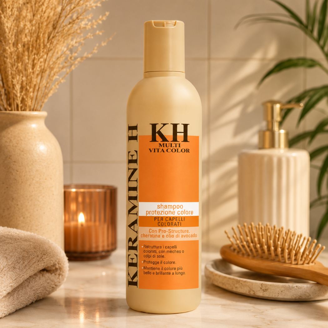KERAMINE H - Shampoo multi vita color - Liquidò