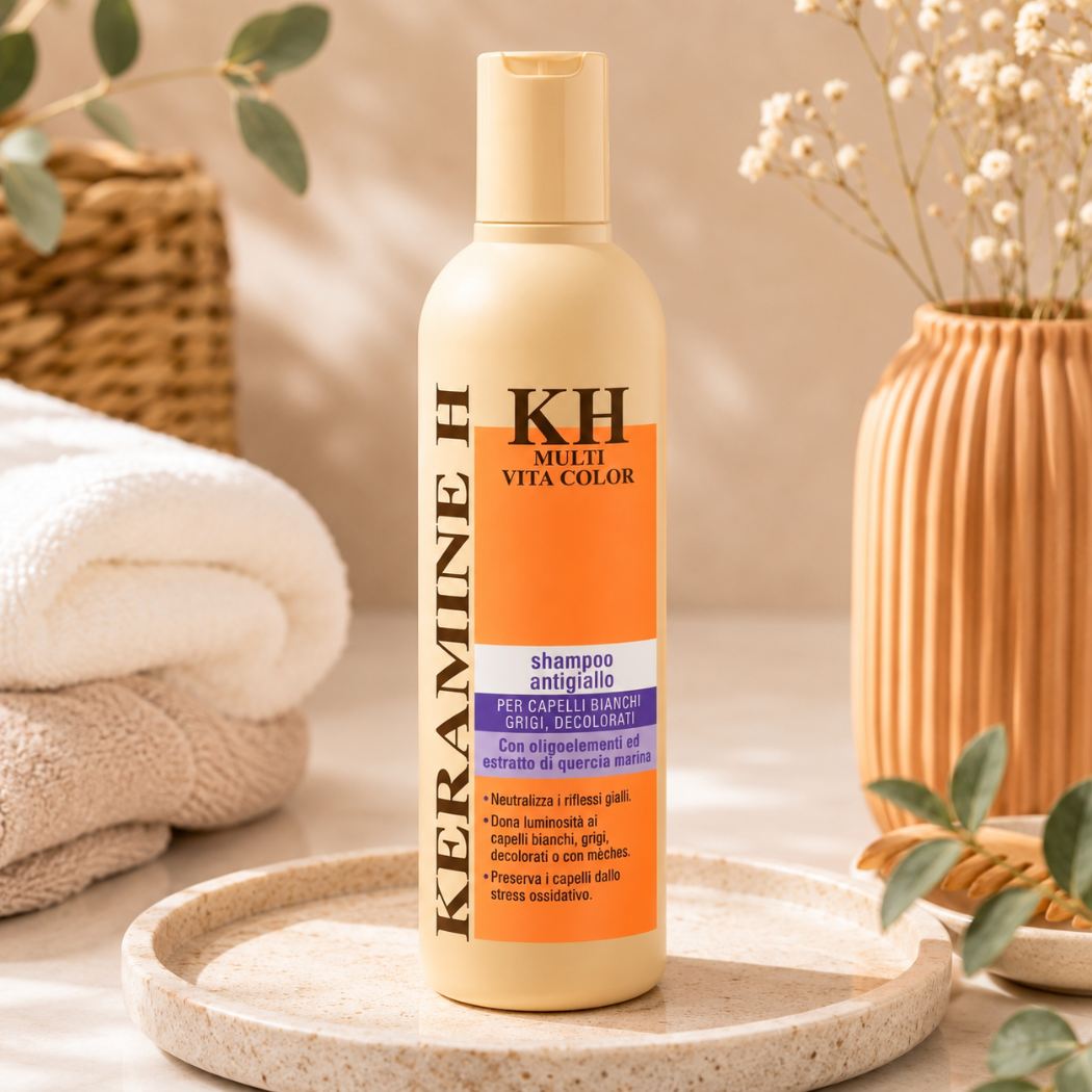 KERAMINE H - Shampoo antigiallo - Liquidò