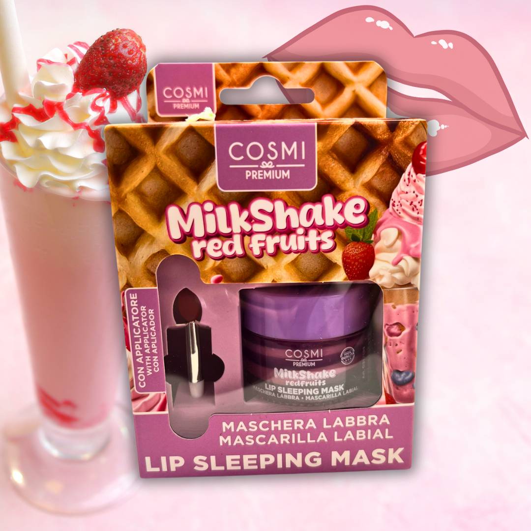 LIP SLEEPING MASK | MilkShake Red Fruits - Maschera Labbra Notturna Idratante
