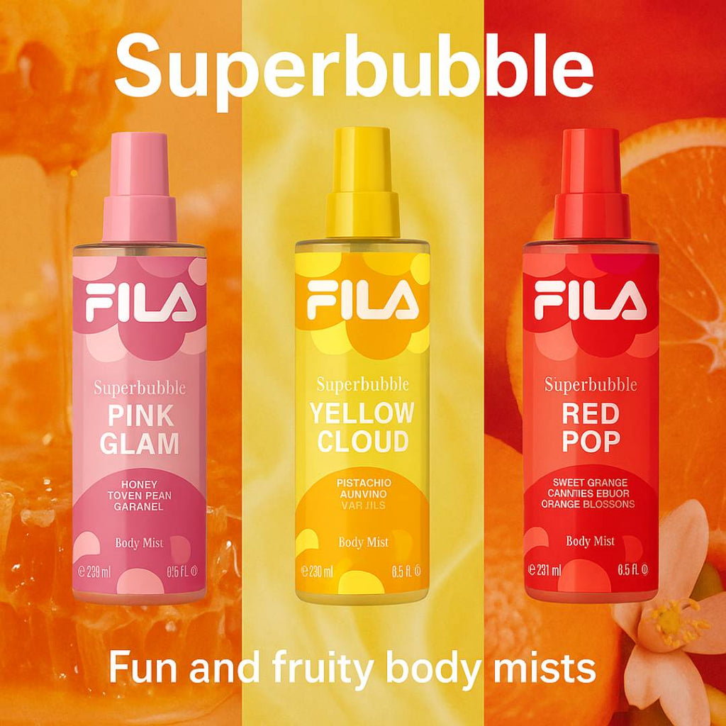 FILA SUPERBUBBLE | PINK GLAM – Body Mist 250 ml