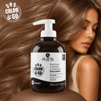 ALAMA SOS COLOR & GO Vegan - Maschera Nutriente e Colorante Cioccolato 300ml - Liquidò
