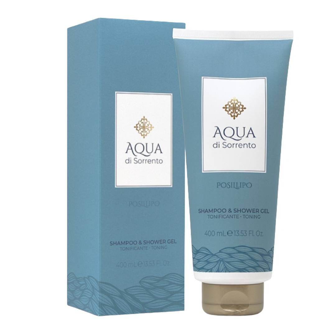AQUA DI SORRENTO POSILLIPO - Shampoo & Shower Gel Tonificante 400ML