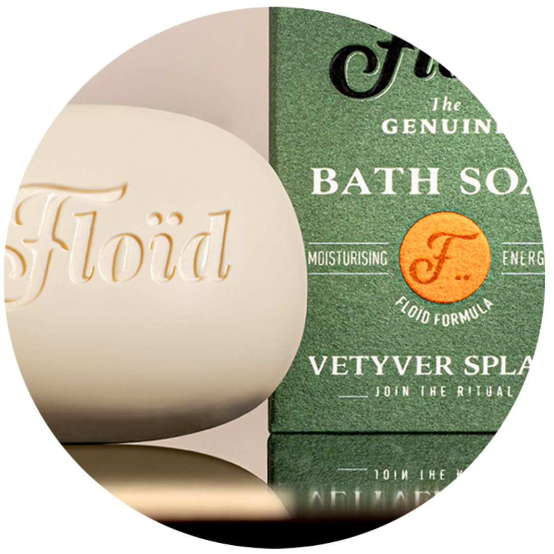 FLOID VETYVER SPLASH Bath Soap – Sapone da Barba e Corpo 150g