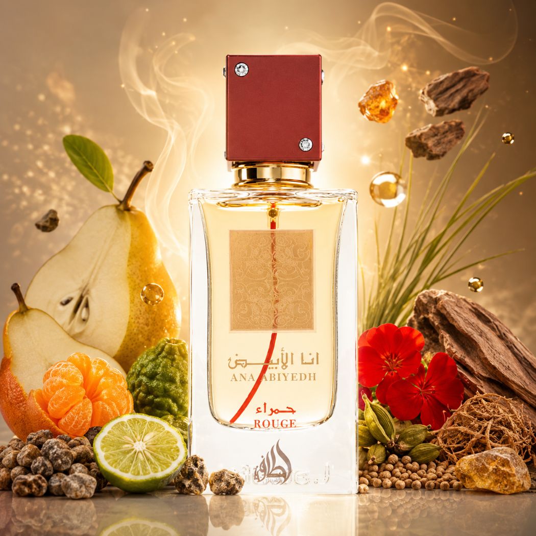 LATTAFA ANA ABIYEDH ROUGE – Eau de Parfum Unisex 60ml - Liquidò