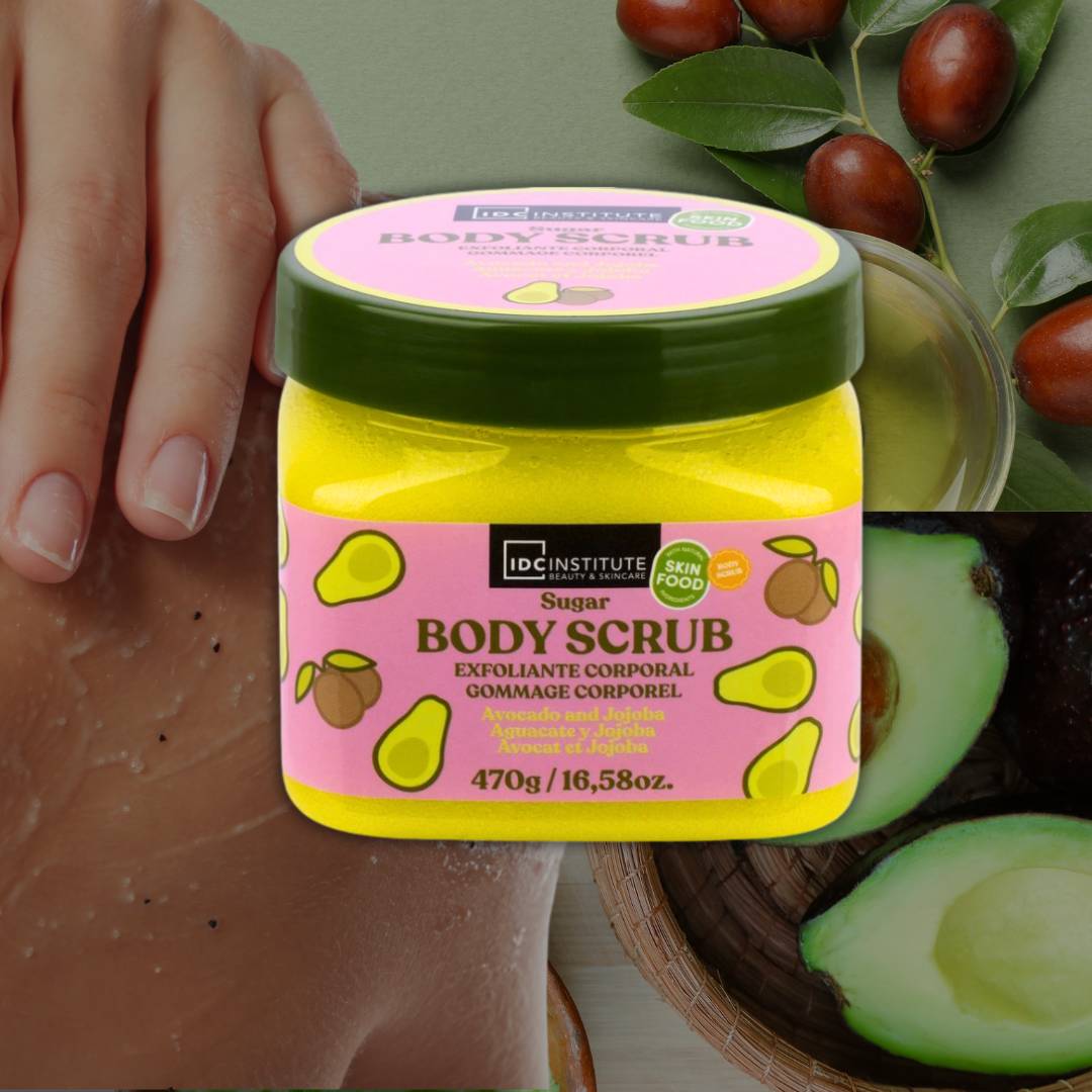SKIN FOOD SCRUB CORPO - Avocado e Jojoba | Rivitalizza la pelle