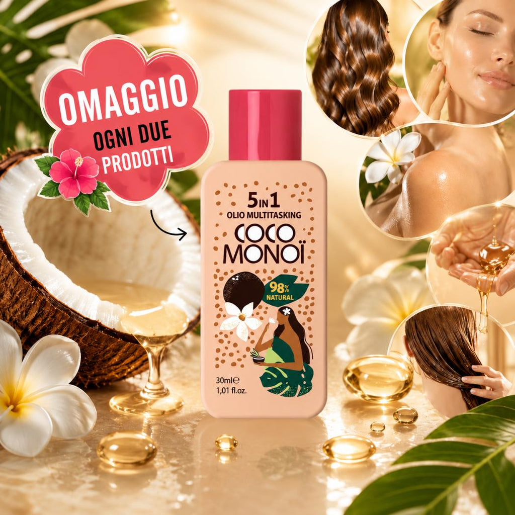 COCO MONOÏ 5 in 1 Olio multitasking 30ml - Pocket size - Liquidò