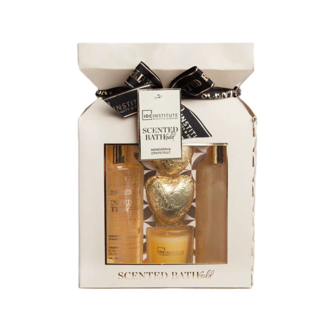 IDC -SCENTED BATH GOLD COFANETTO | Accessori da bagno e relax - mandarino e pompelmo