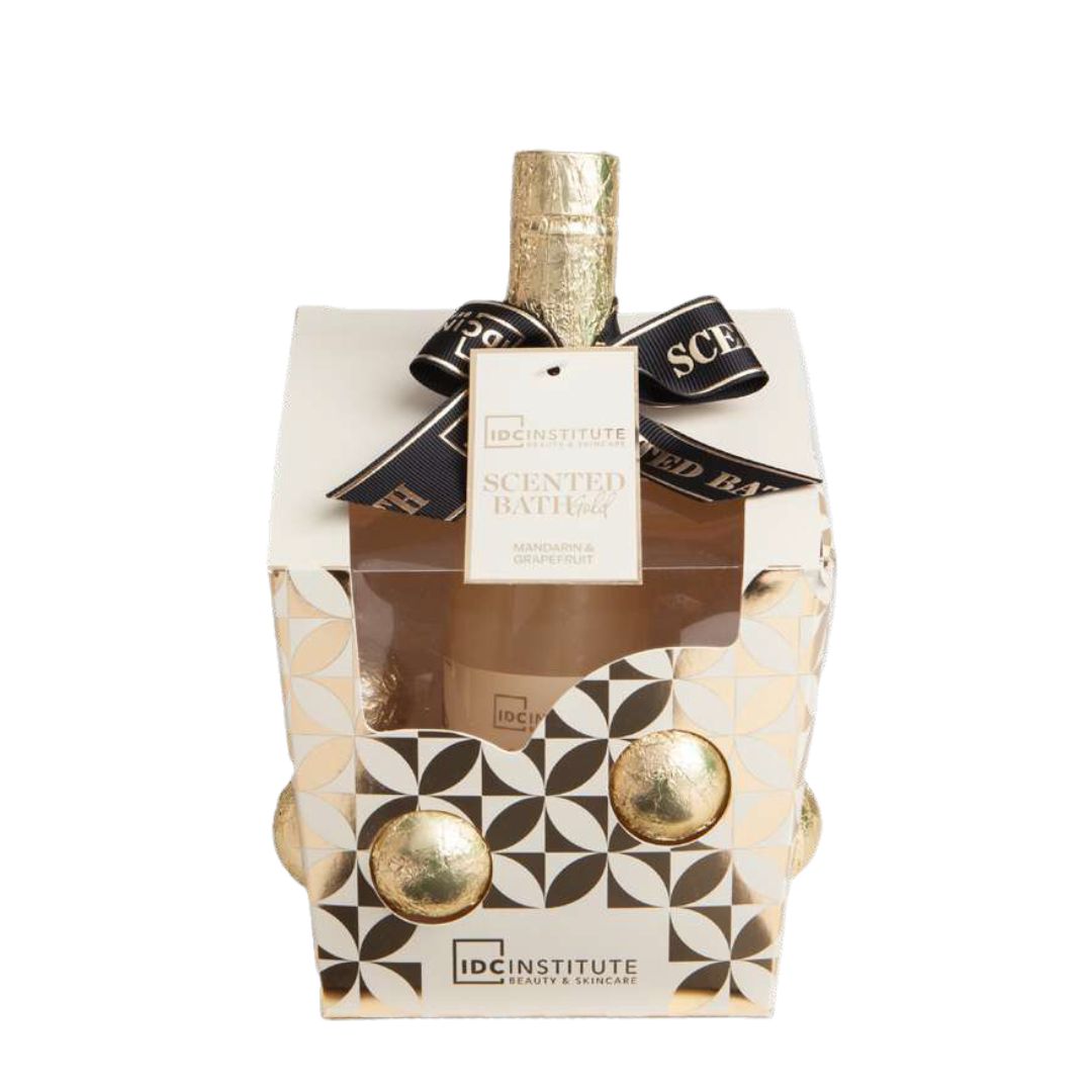 IDC- SCENTED BATH GOLD BOTTIGLIA  | Accessori da bagno - mandarino e pompelmo