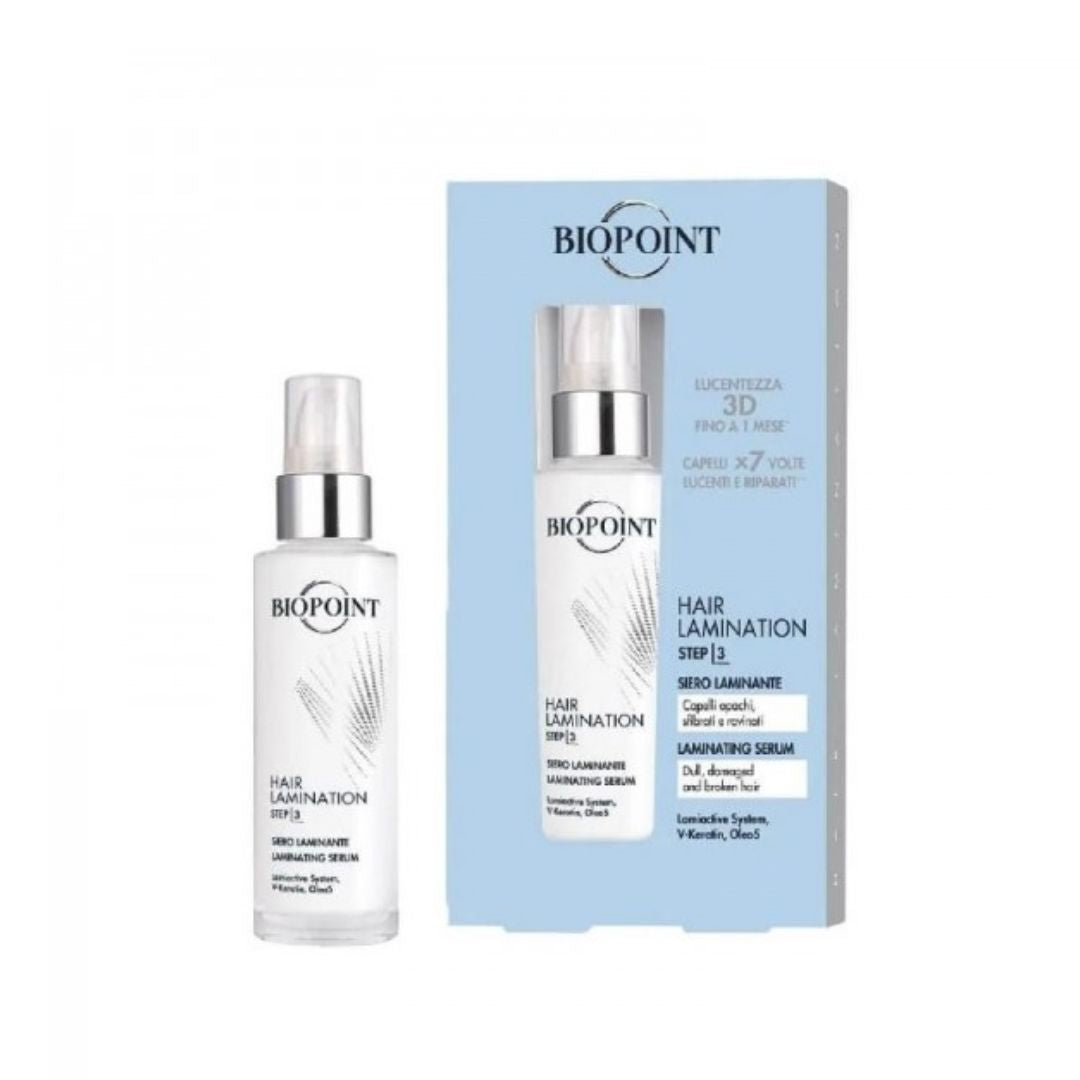 BIOPOINT HAIR LAMINATION -  SIERO LAMINANTE 3D - step 3