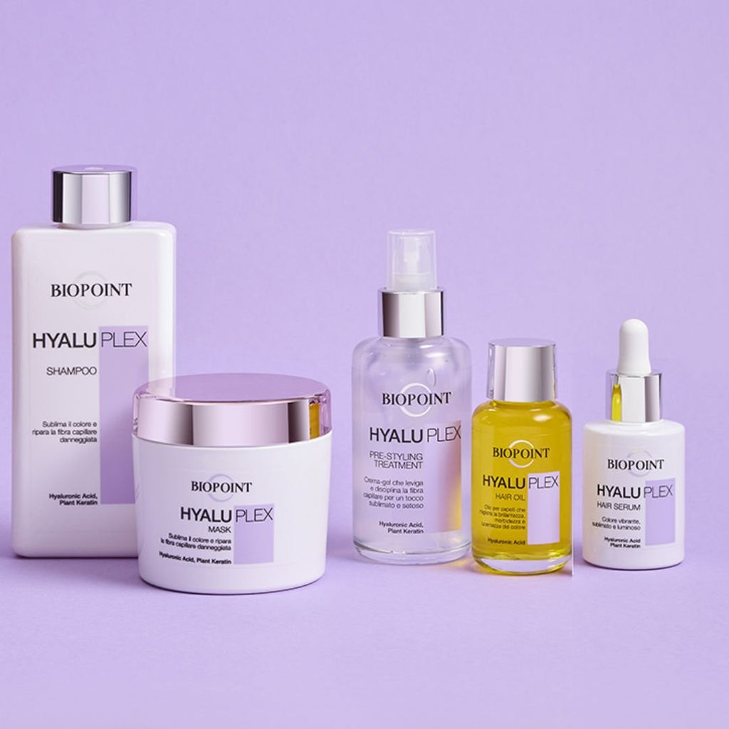 BIOPOINT HYALUPLEX - HAIR OIL - per capelli brillanti morbidi e lucentezza del colore - Liquidò