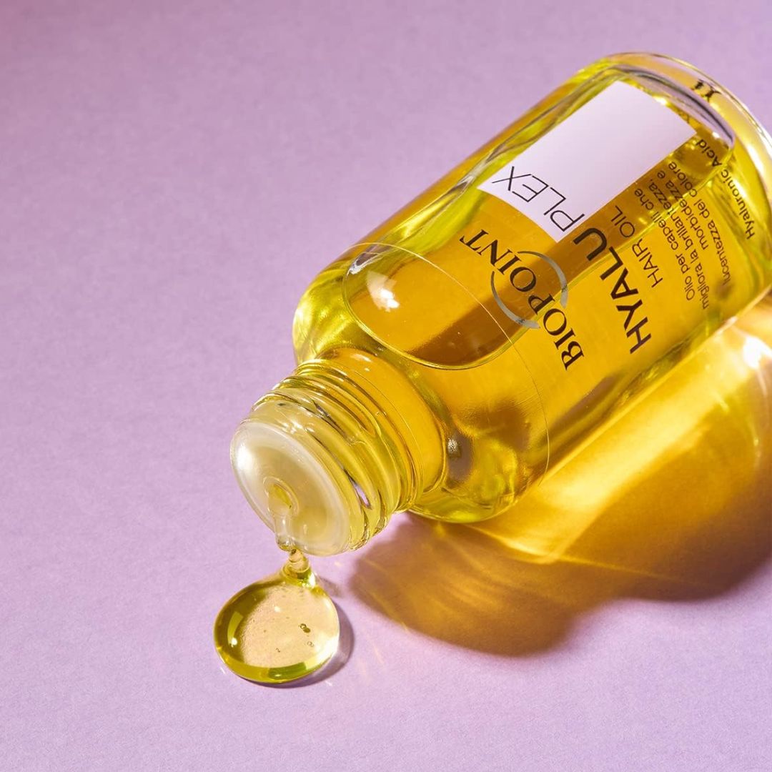 BIOPOINT HYALUPLEX - HAIR OIL - per capelli brillanti morbidi e lucentezza del colore