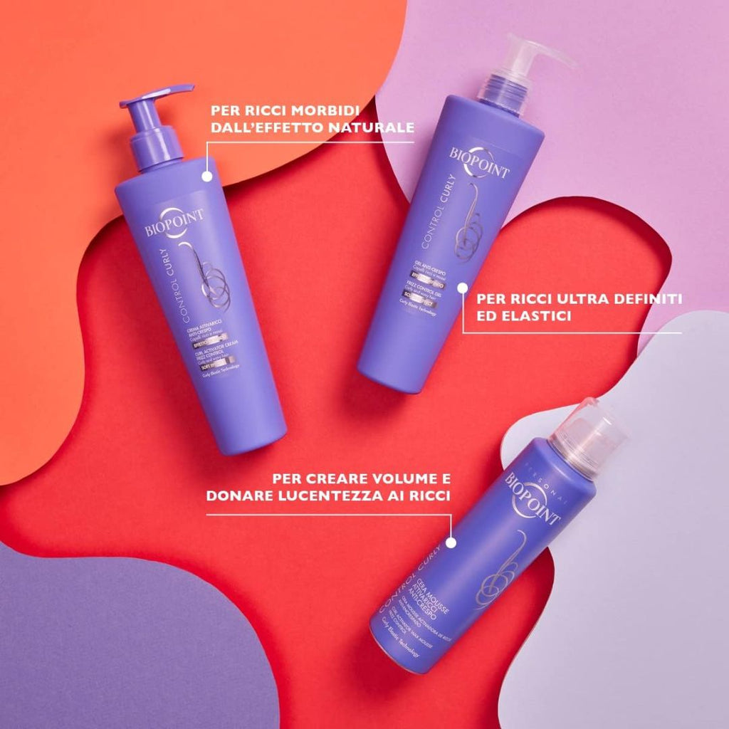 BIOPOINT CONTROL CURLY - CERA MOUSSE ATTIVA- RICCI E ANTI-CRESPO
