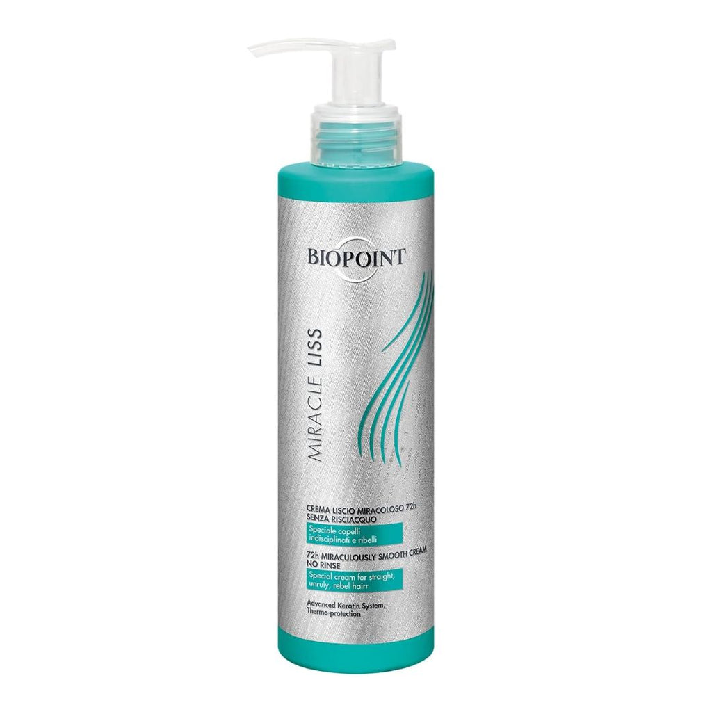 BIOPOINT MIRACLE LISS -  CREMA LISCIO MIRACOLOSO 72 ORE SENZA RISCIACQUO