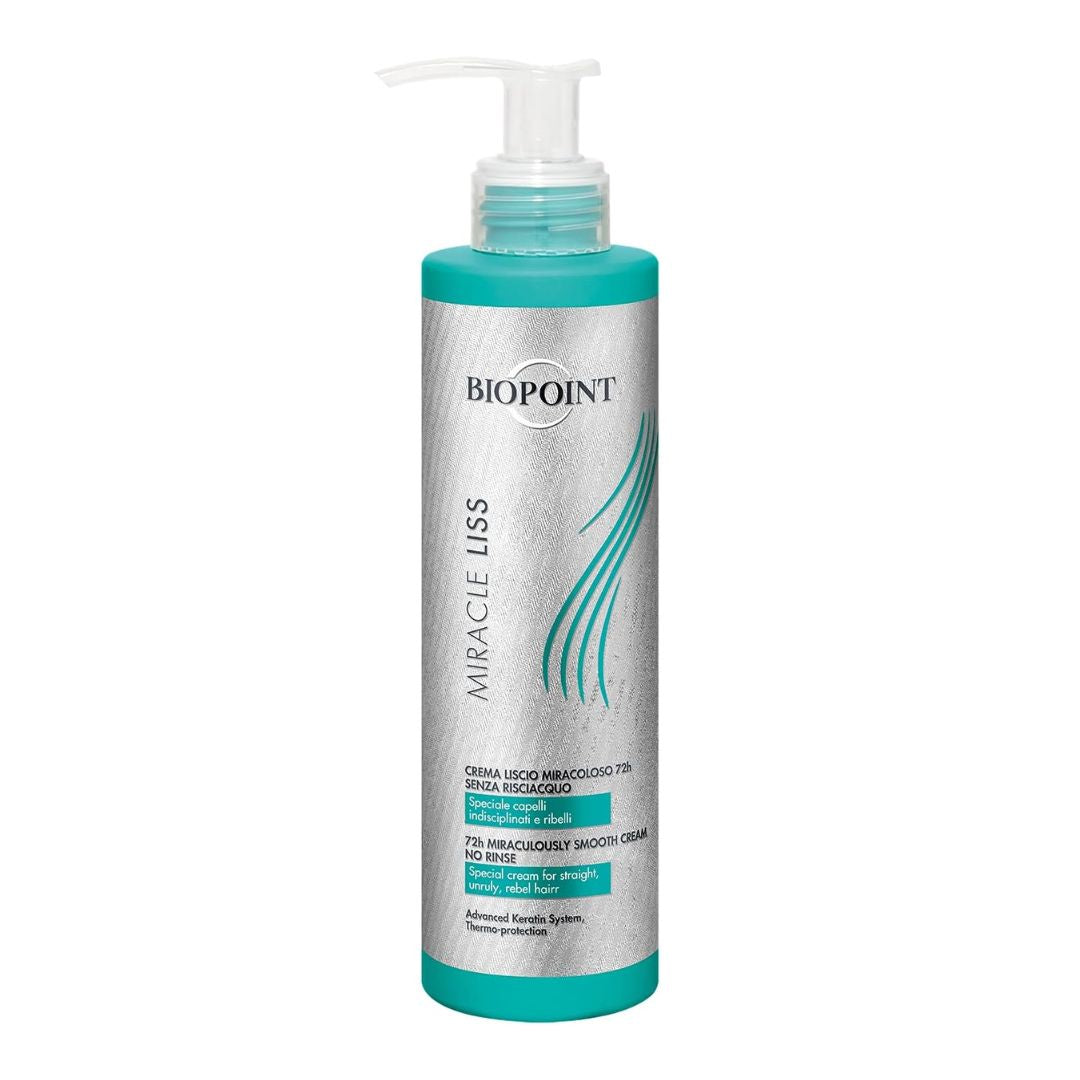 BIOPOINT MIRACLE LISS -  CREMA LISCIO MIRACOLOSO 72 ORE SENZA RISCIACQUO