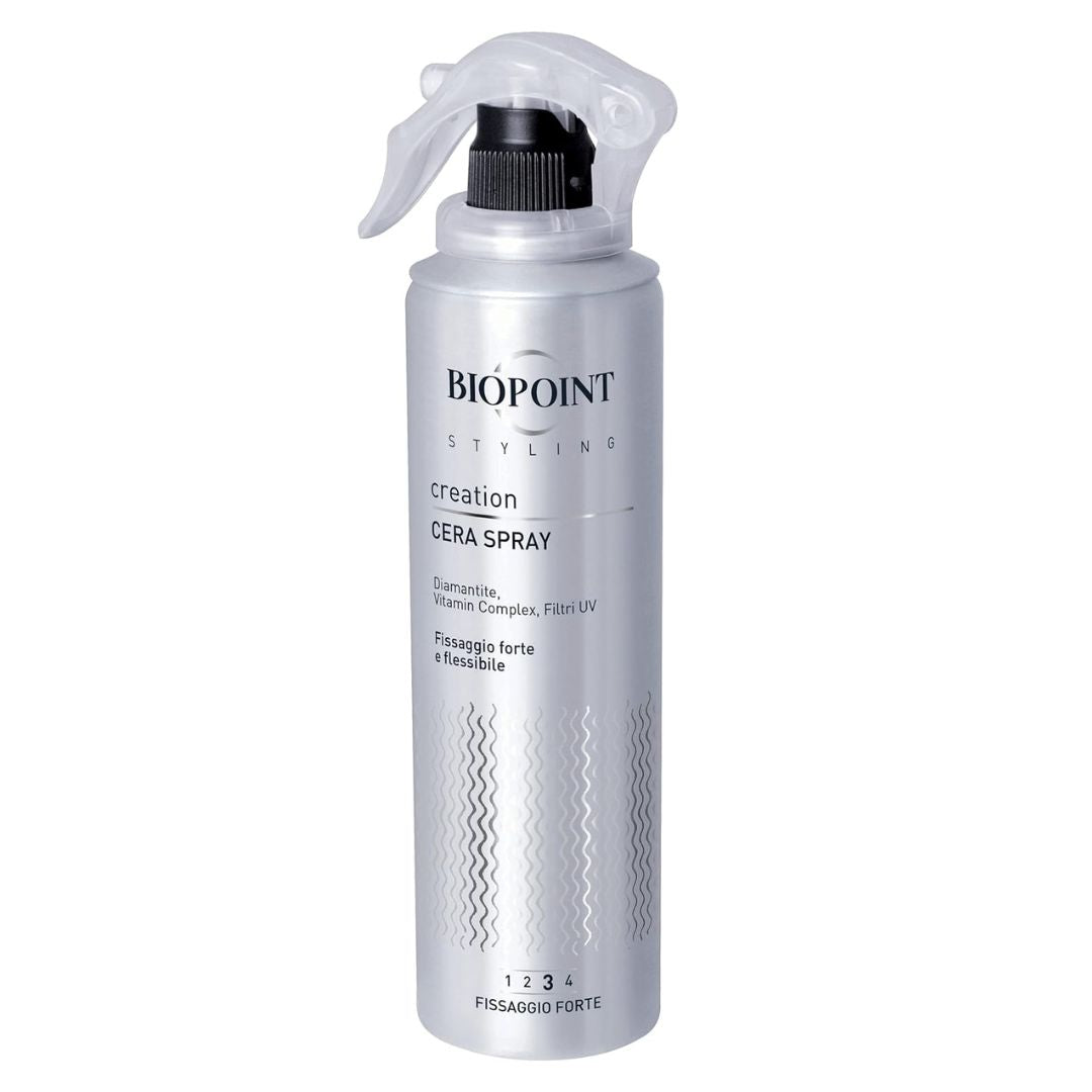 BIOPOINT STYLING - CERA SPRAY - Fissaggio forte e flessibile