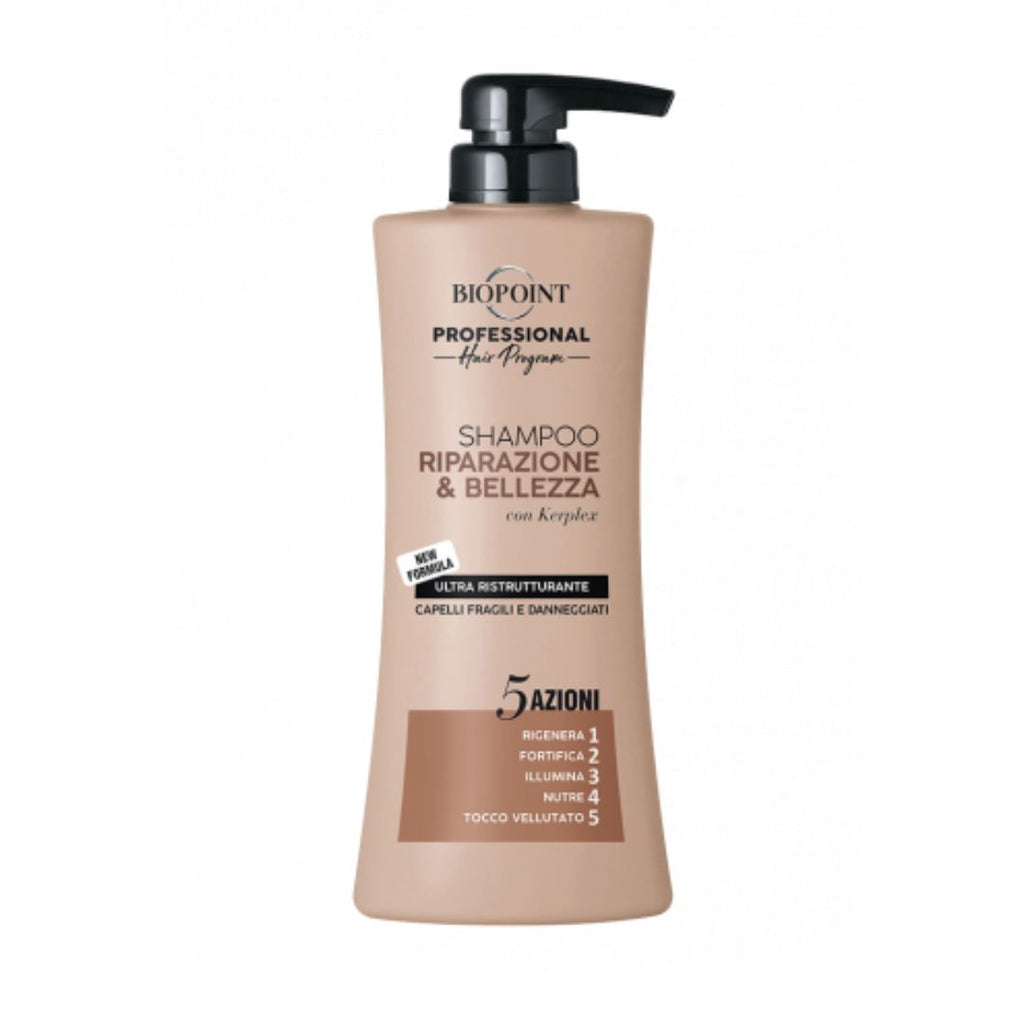 BIOPOINT PROFESSIONAL HAIR PROGRAM - SHAMPOO RIPARAZIONE E BELLEZZA