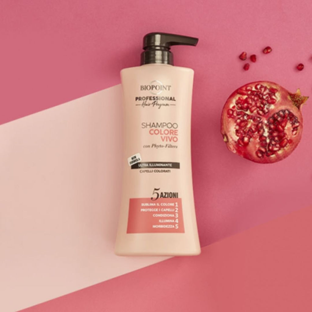 BIOPOINT PROFESSIONAL HAIR PROGRAM - SHAMPOO COLORE VIVO - Liquidò