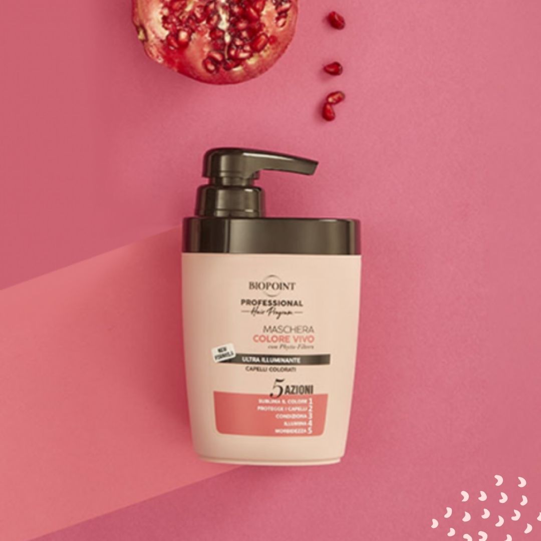 BIOPOINT PROFESSIONAL HAIR PROGRAM - MASCHERA COLORE VIVO