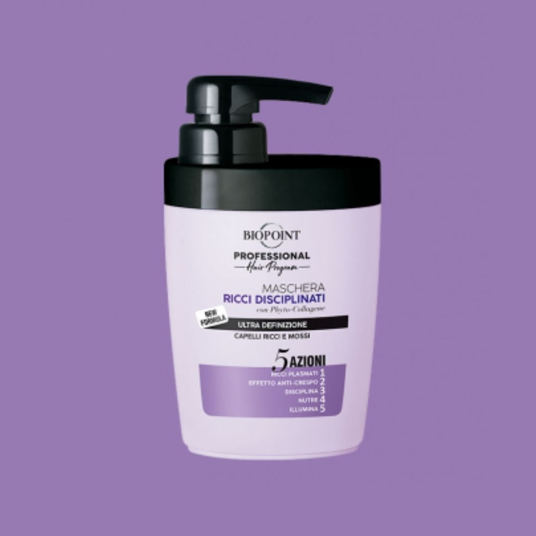 BIOPOINT PROFESSIONAL HAIR PROGRAM - MASCHERA RICCI DISCIPLINATI