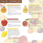 NATURAL SCRUB VISO E LABBRA - Pesca , pera , limone , mela e pompelmo