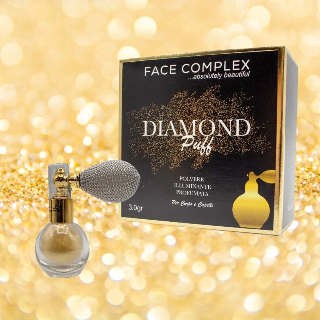 DIAMOND PUFF GLITTER - POLVERE ILLUMINANTE PROFUMATA CORPO E CAPELLI ...
