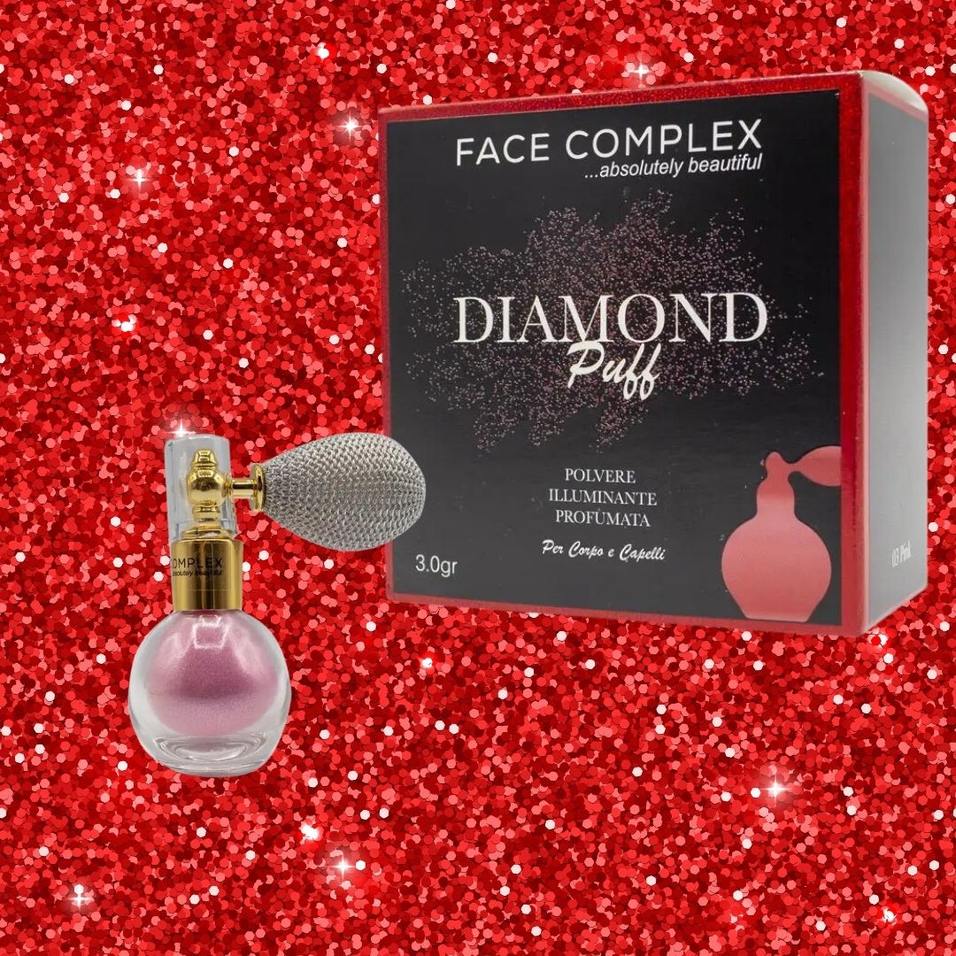 DIAMOND PUFF GLITTER - POLVERE ILLUMINANTE PROFUMATA CORPO E CAPELLI