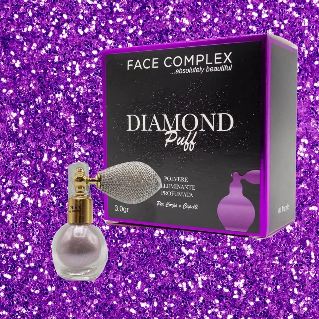DIAMOND PUFF GLITTER - POLVERE ILLUMINANTE PROFUMATA CORPO E CAPELLI ...