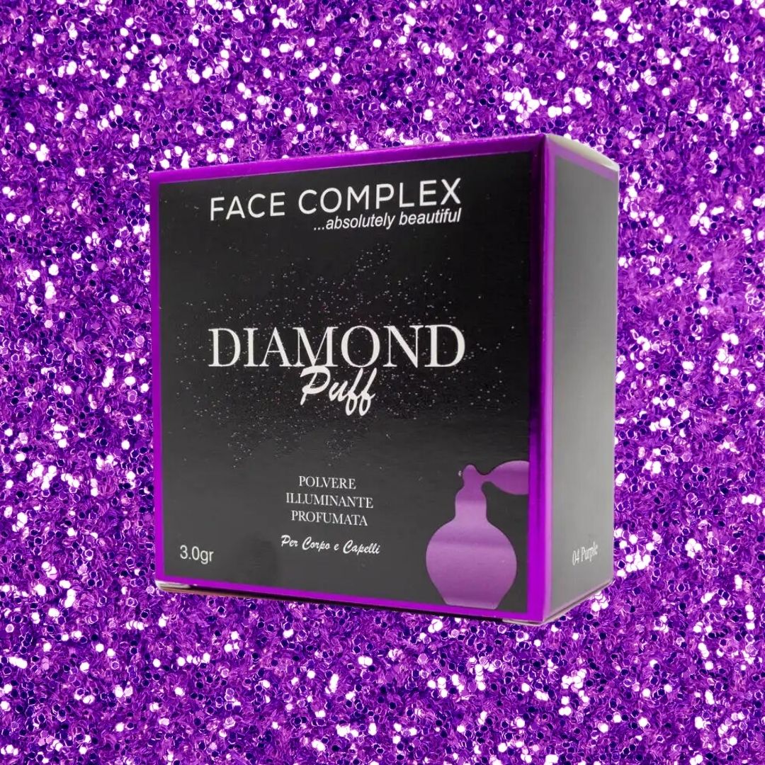 DIAMOND PUFF GLITTER - POLVERE ILLUMINANTE PROFUMATA CORPO E CAPELLI