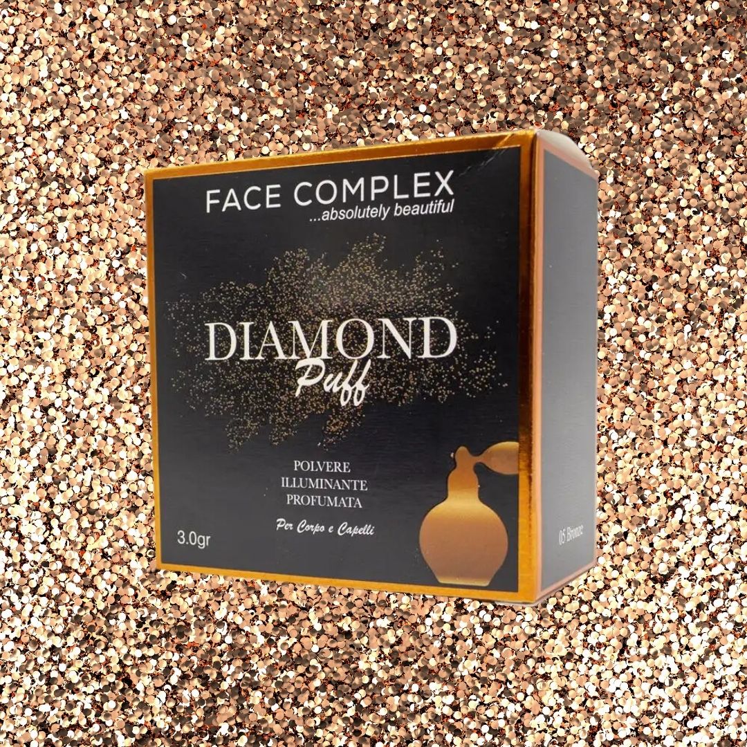DIAMOND PUFF GLITTER - POLVERE ILLUMINANTE PROFUMATA CORPO E CAPELLI