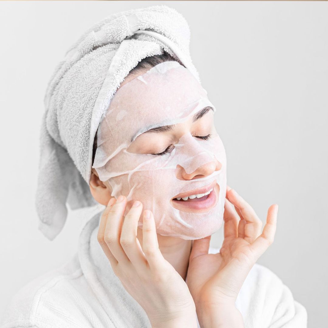 SET MASCHERE FRUTTA - Maschere viso al profumo melograno , mango , cocco , mirtilli e kiwi