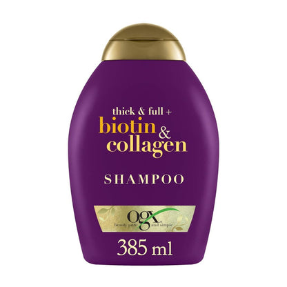 Biotina e Collagene - Shampoo Volumizzante Per la Crescita Dei Capelli 385ml