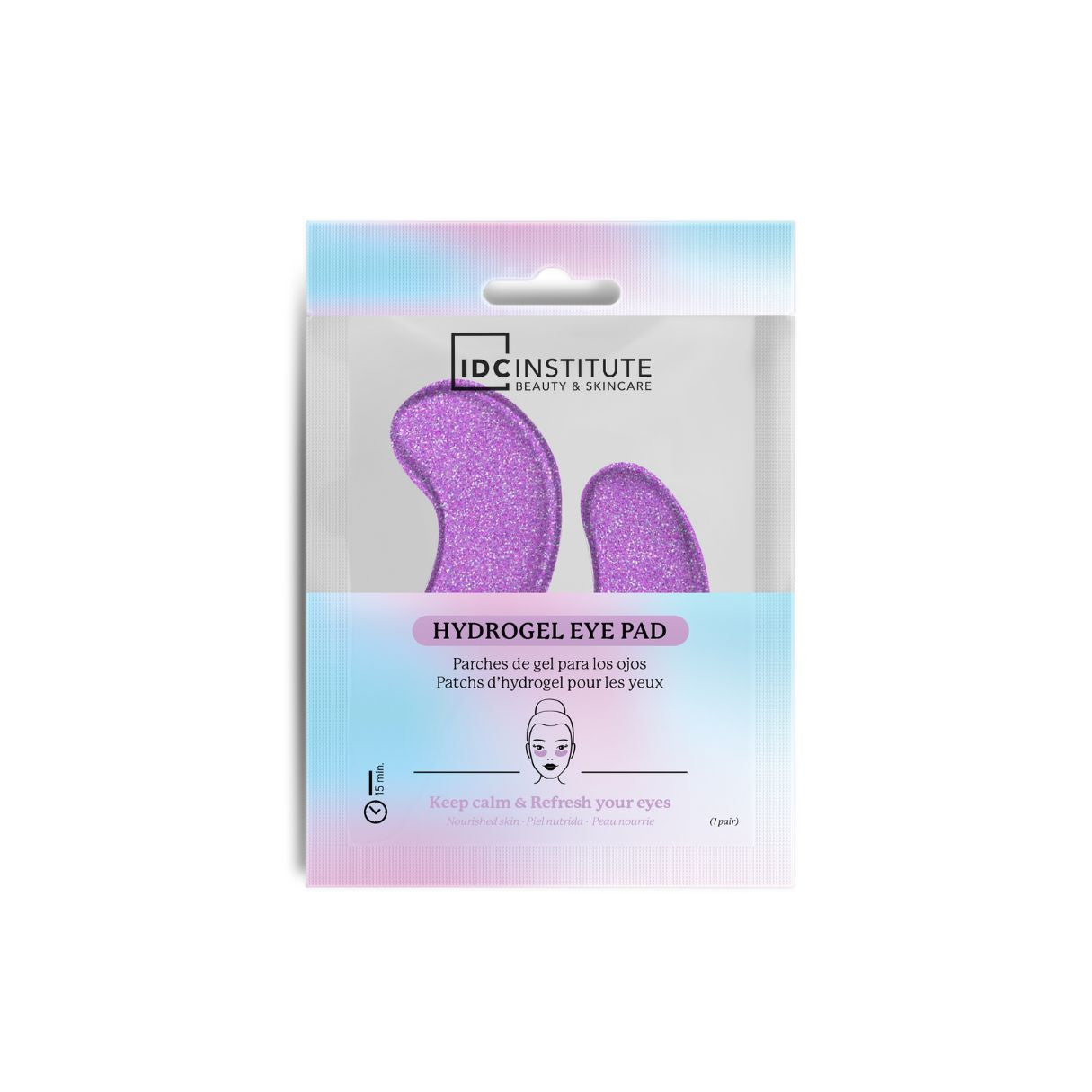 IDC - MASCHERA GLITTERATE PER GLI OCCHI - Patch idratanti per gli occhi glitterati