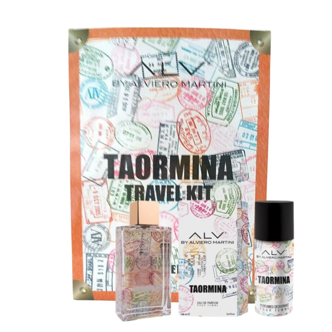 TRAVEL KIT TAORMINA POUR FEMME - edp 100 ml+ deodorante spray 150 ml