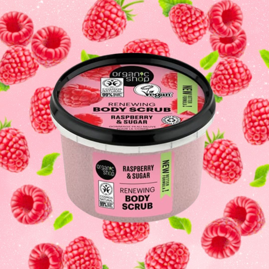 ORGANIC SHOP | SCRUB CORPO - Lampone e zucchero