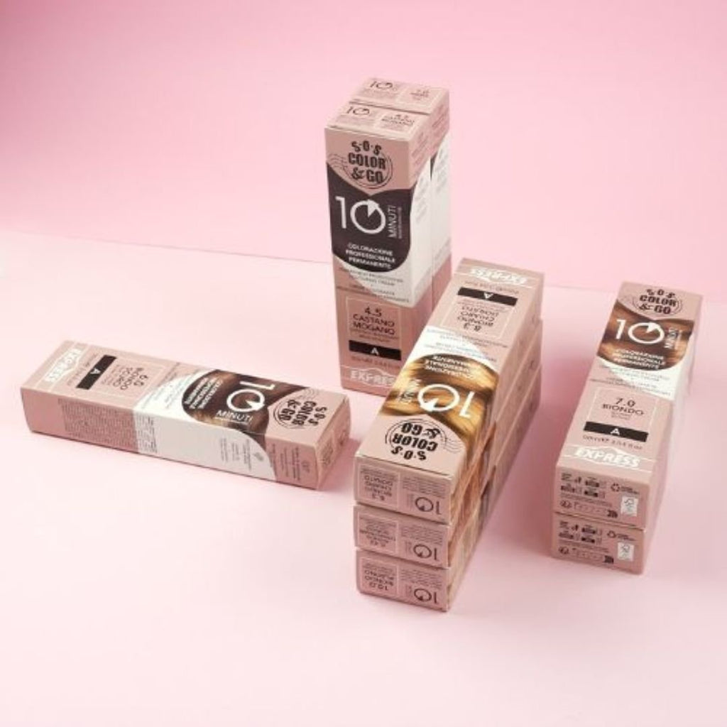 SOS COLOR & GO - Colore permanente in 10 minuti 90ml - Liquidò