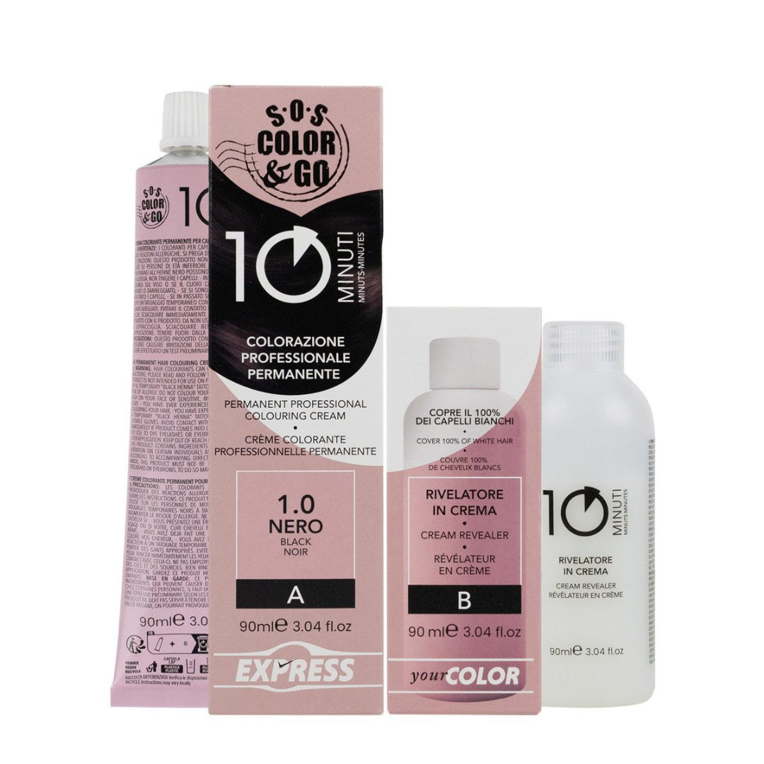 SOS COLOR & GO - Colore permanente in 10 minuti 90ml