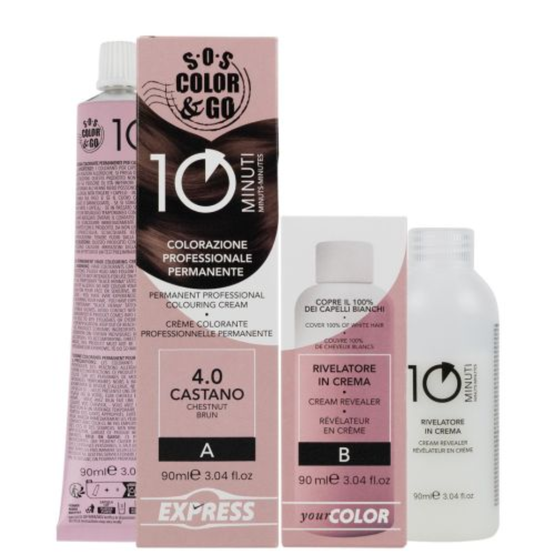 SOS COLOR & GO - Colore permanente in 10 minuti 90ml