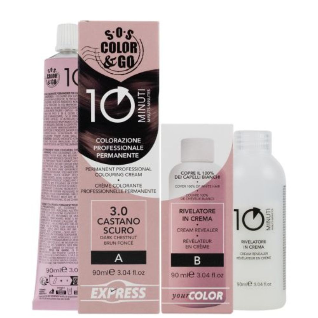 SOS COLOR & GO - Colore permanente in 10 minuti 90ml