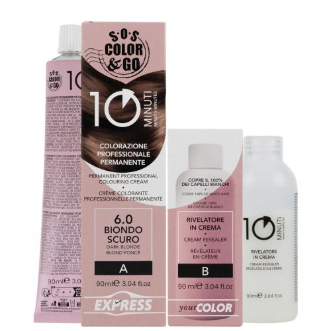 SOS COLOR & GO - Colore permanente in 10 minuti 90ml