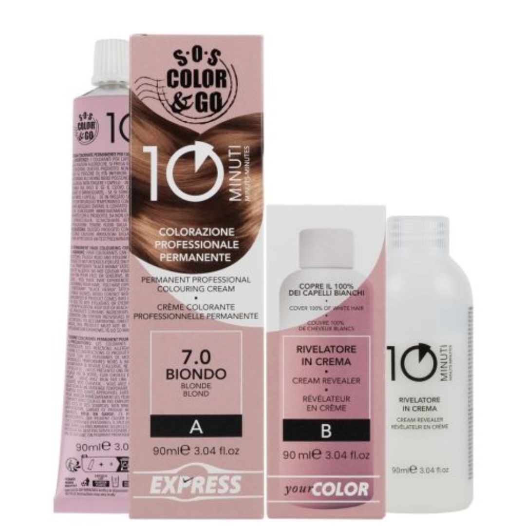 SOS COLOR & GO - Colore permanente in 10 minuti 90ml