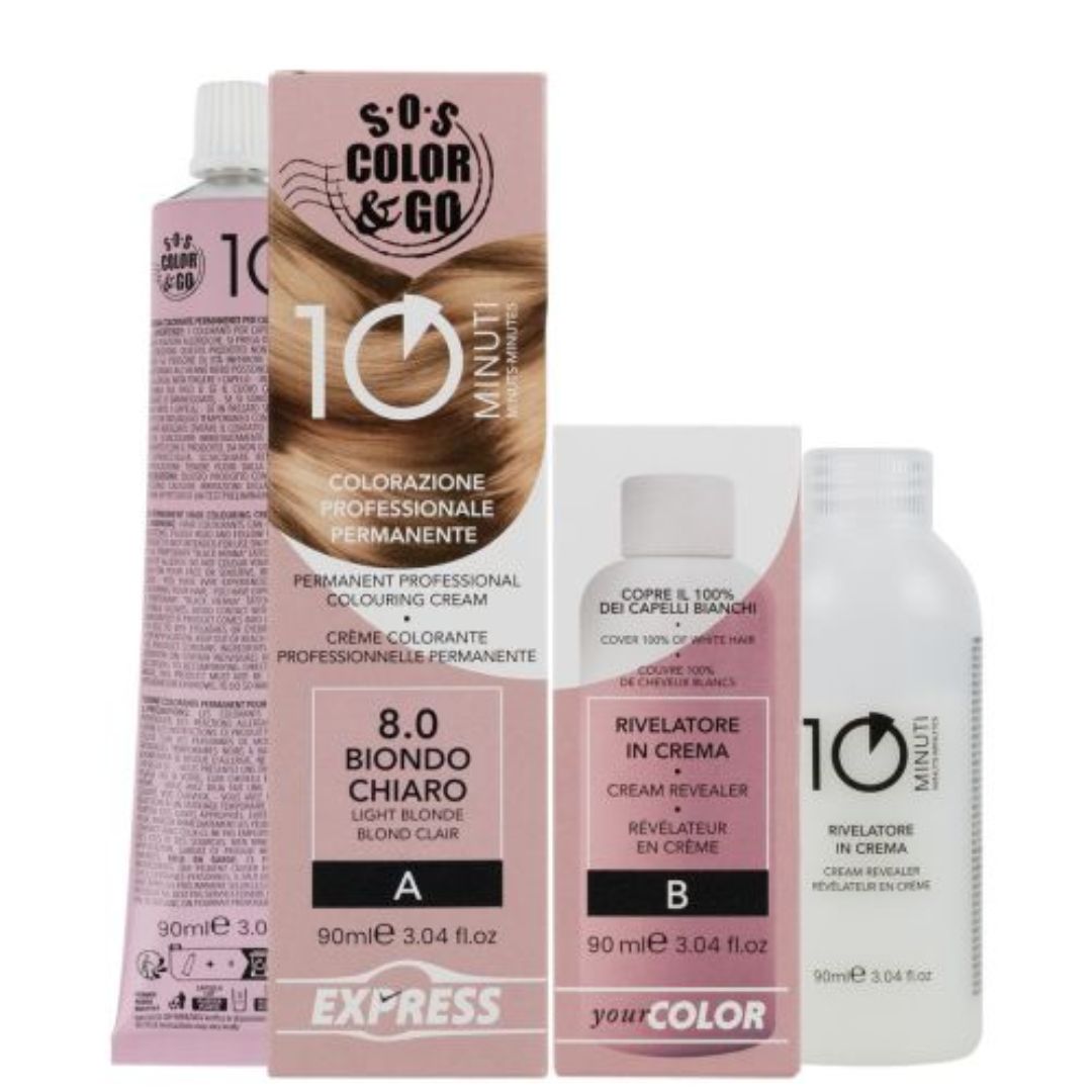 SOS COLOR & GO - Colore permanente in 10 minuti 90ml