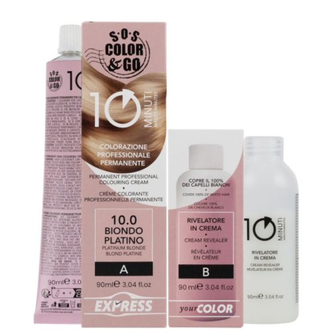 SOS COLOR & GO - Colore permanente in 10 minuti 90ml