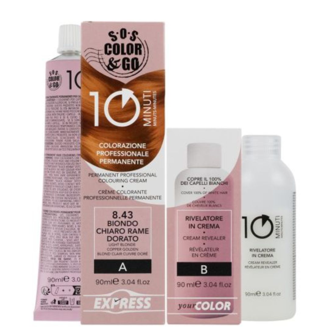 SOS COLOR & GO - Colore permanente in 10 minuti 90ml