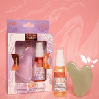 BEAUTY BOX CON ACQUA DI ROSE - Olio viso e corpo e pietra Guasha