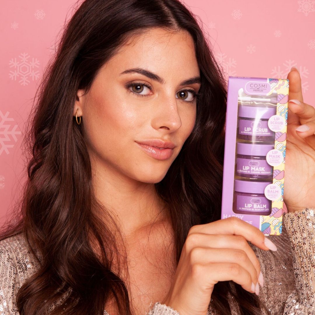 SET LIP CAFFE ESPRESSO - Scrub maschera e balsamo labbra